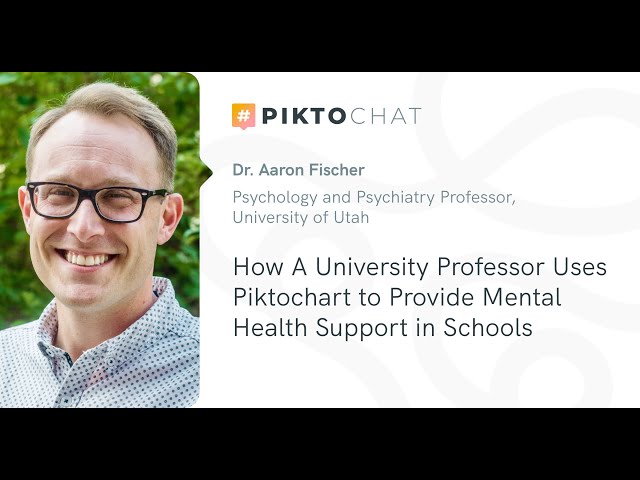 How a University Professor Uses Piktochart to Provide Mental Health Support in Schools