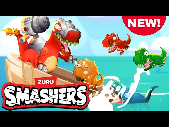Meet the Microsmashers | Dino SMASHERS | dinosaurs for kids | NEW Cartoon for Kids | Full Episode