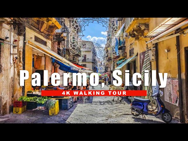 Sicily Walking Tour Live Stream - Discover the streets of Italy