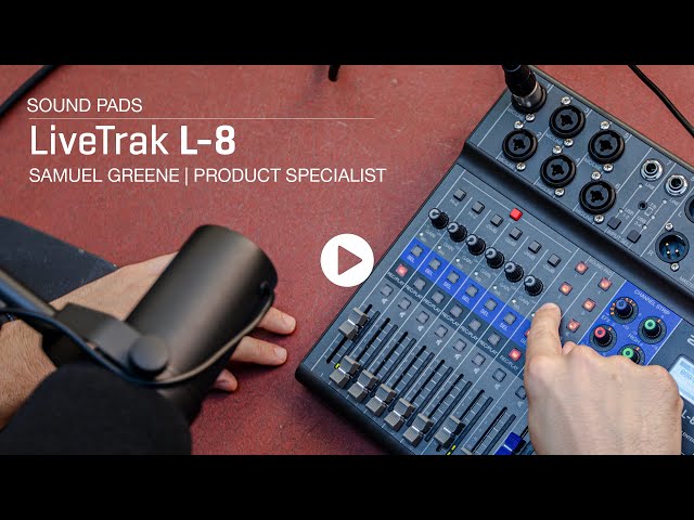 Zoom LiveTrak L-8 : Sound Pads