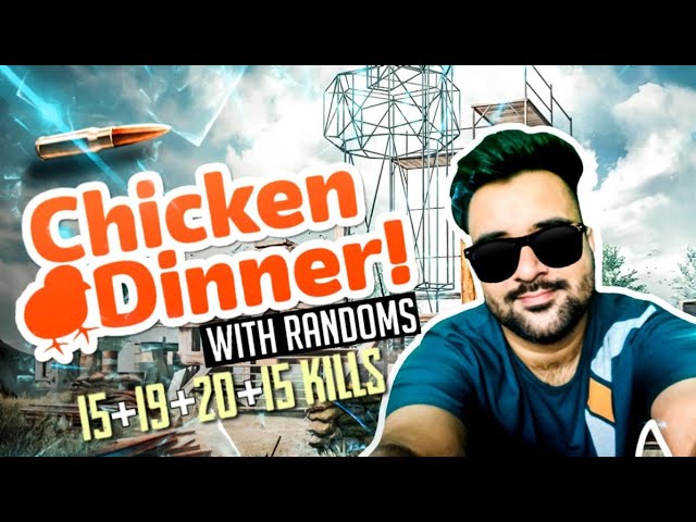 Top Most Chicken Dinners with Randoms | PUBG Mobile