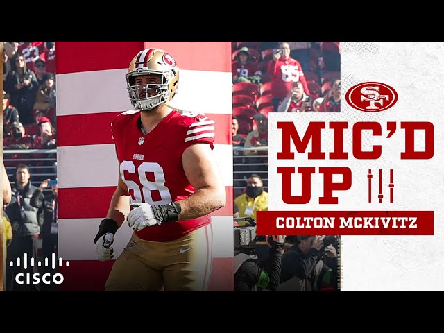 Mic'd Up: Colton McKivitz Closes Out the Regular Season at Levi's® Stadium | 49ers
