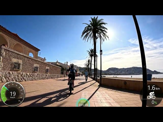 20 minute Fat Burning Indoor Cycling Workout Spain Garmin 4K Video