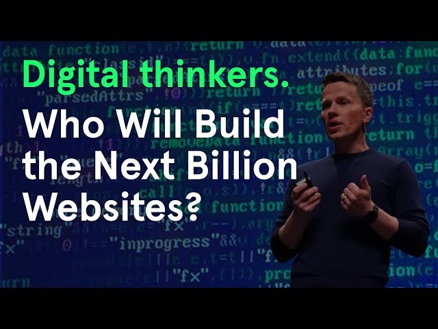 Who will build the next billion websites? | Webflow CEO Vlad Magdalin | Awwwards Conference San Fran