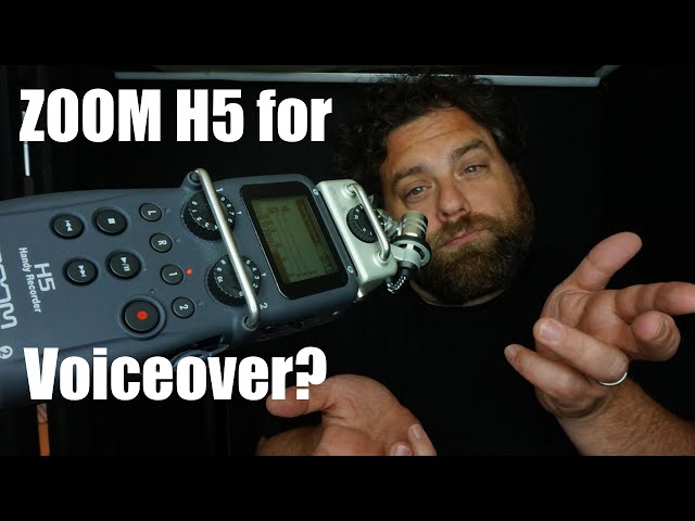 Zoom H5 as a VOICEOVER mic?