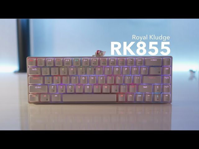 Royal Kludge RK855 (RK68) Unboxing & Typing Sounds (TTC Reds)