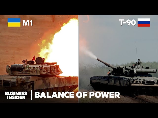 Russian Vs. Western-Made Tanks In The Ukraine War | Balance Of Power | Insider