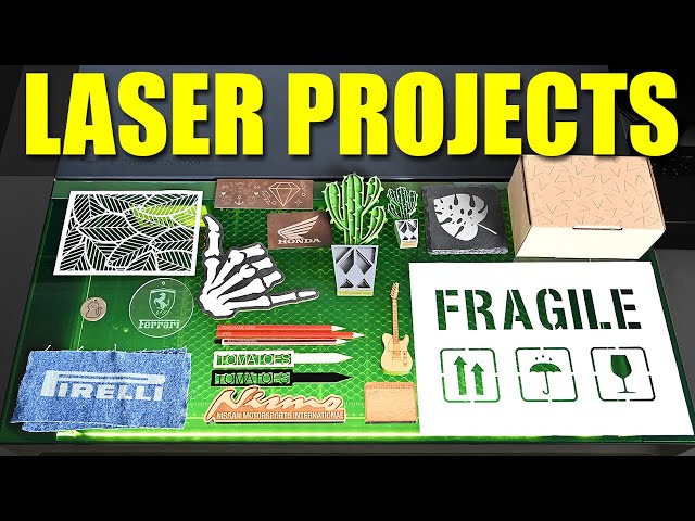 12 Creative Projects to make with a Laser Machine