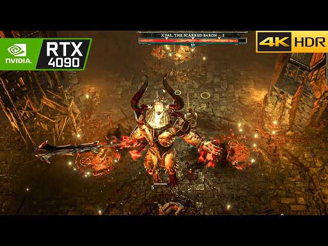 Diablo IV EXCLUSIVE BETA GAMEPLAY ON RTX 4090 | Realistic ULTRA Next-Gen Graphics [4K 60FPSHDR ]