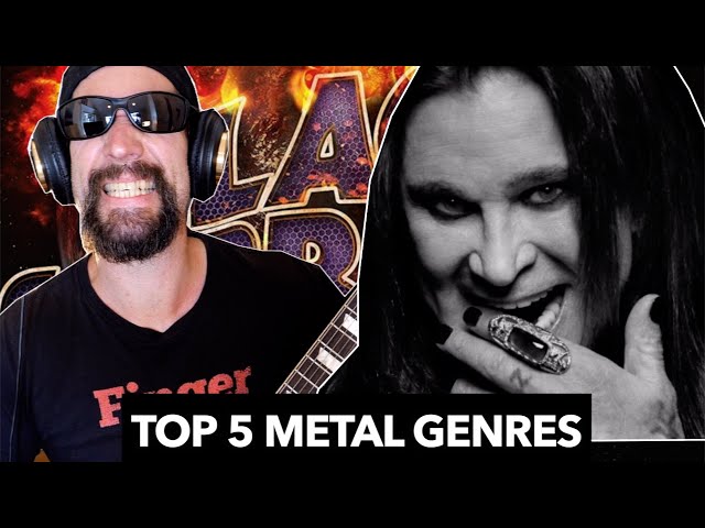 Top 5 Metal Genres