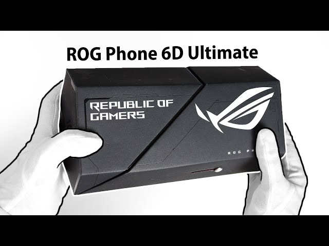 ROG Phone 6D Ultimate Unboxing - A Gaming Experience