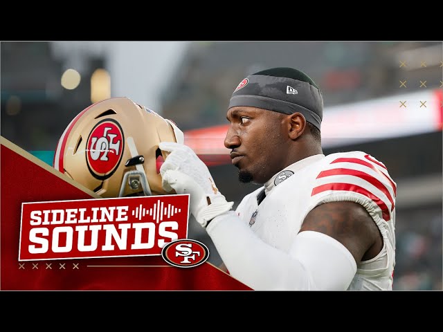 Sideline Sounds from the 49ers Week 13 Win Over the Eagles | 49ers