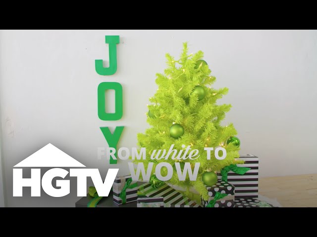 Refresh Tired Holiday Decorations With Paint | HGTV