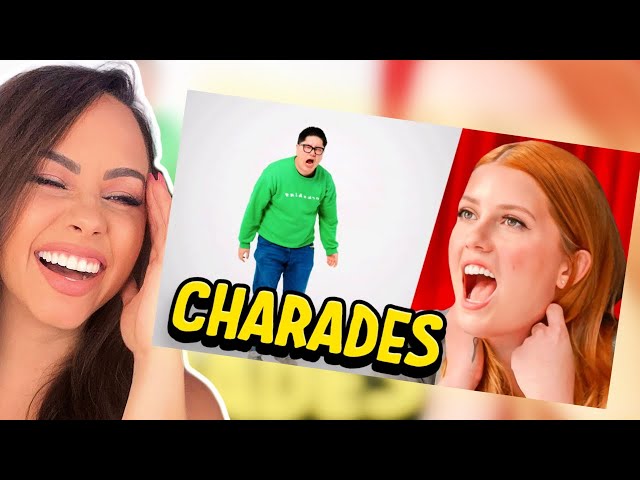 Charades | Alan x Chloe VS Sam x Akila 😂 | Bunnymon REACTS