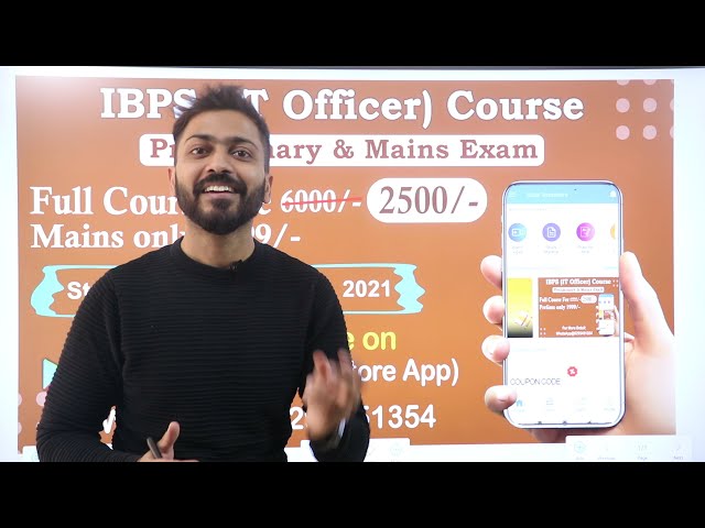 Finally!!! IBPS IT Officer New Course | Preliminary & Mains | Gate Smashers App