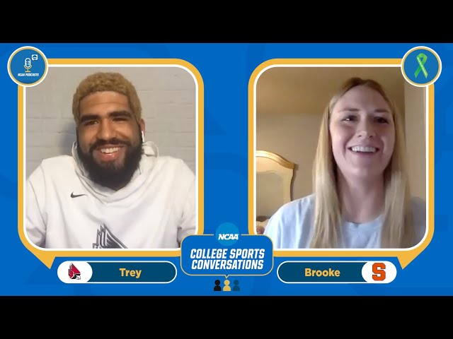 College Sports Conversations: Mental Health Awareness Month - Brooke Alexander talks with Trey Moses