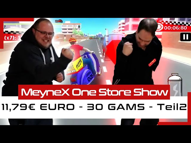 MeyneX One Store Show - Das Sofa - 11 Euro- 30 Games! Teil 2 - MeyneX & Tim