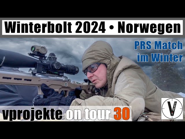 PRS Match Winterbolt 2024 Norway • vprojekte on tour 30 • Wettkampf