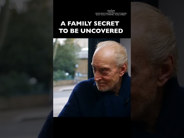Charles Dance uncovers a family secret 🌳 #wdytya #ancestry #history #charlesdance