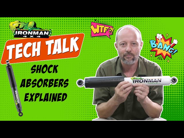 Shock Absorbers Explained! - Tech Talk with Mic from Ironman 4x4