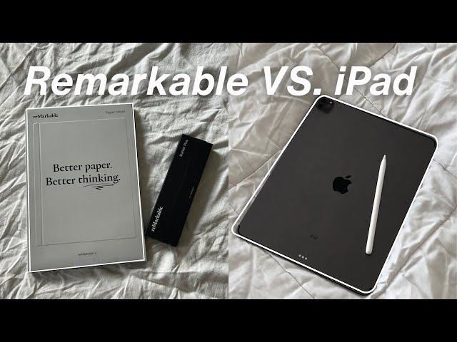 Remarkable vs. iPad | How to choose in 2024?