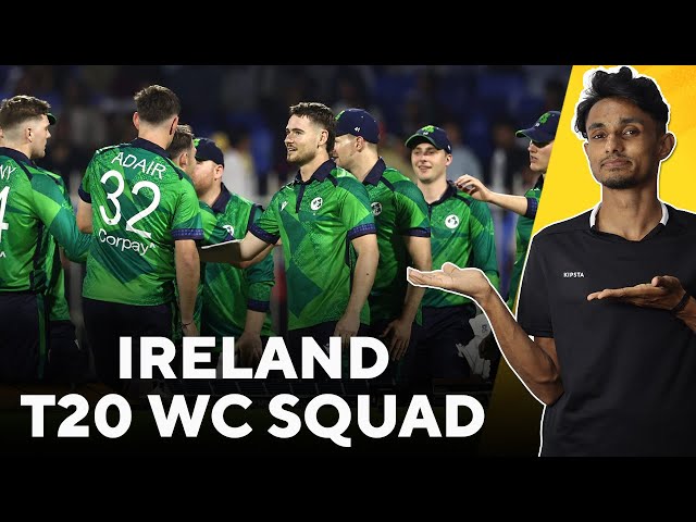 Ireland Men's T20 World Cup 2024 squad
