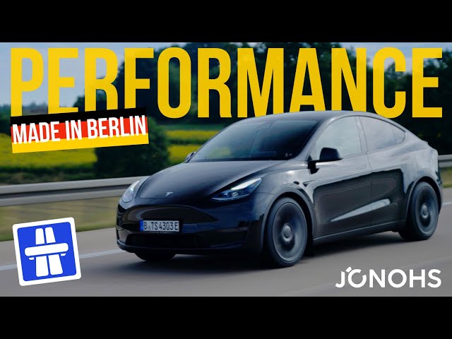 Tesla Model Y Performance Autobahntest - schnelle 320km