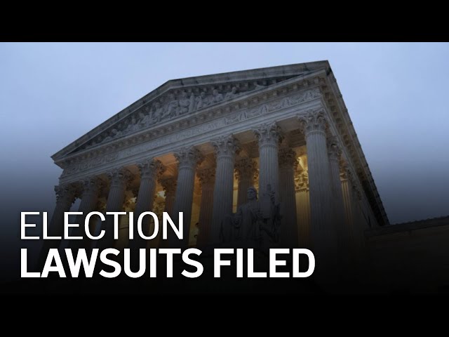 Presidential Election Lawsuits Filed