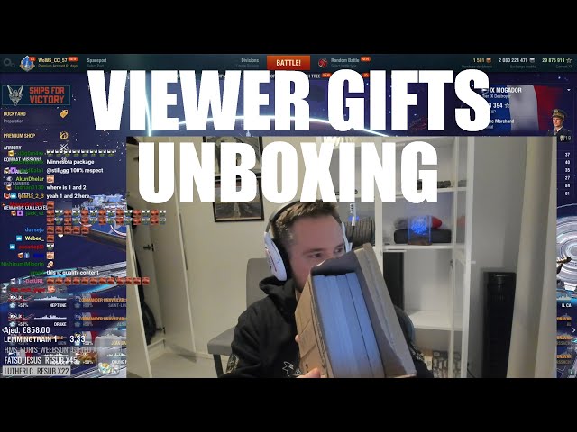 Highlight: Viewer Gift Unboxing