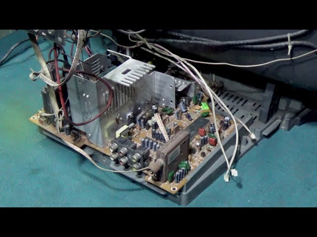How To Repair Power Problem Of Akai CRT Color Television (Bengali Tutorial)
