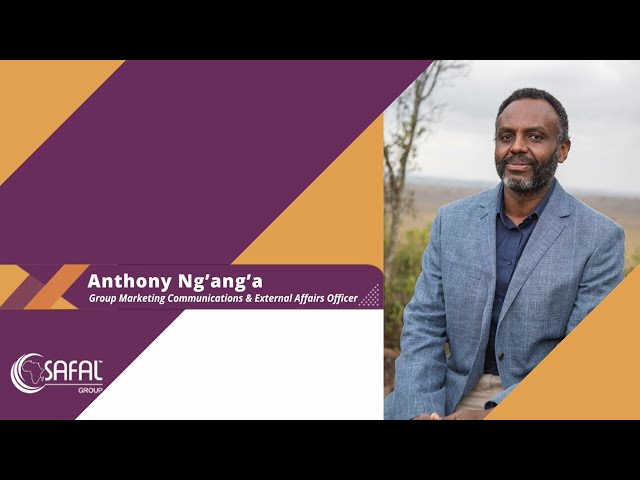 Pt 1: Getting to know Anthony Ng'ang'a and the major tasks undertaken by the Marketing Teams in 2021