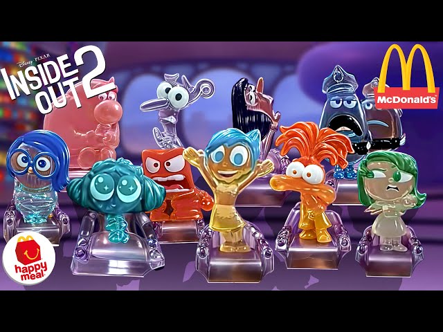 Inside Out 2 McDonalds Happy Meal Collection Revealed!!!