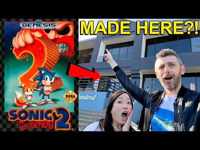 Visiting the place where Sonic the Hedgehog 2 was made- Super Kit & Krysta 64