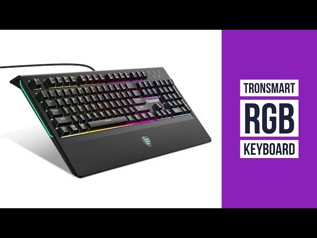 Tronsmart TK09R Gaming ► RGB MECHANICAL KEYBOARD UNDER 100 ◄ LED Backlit Outemu Blue Switches
