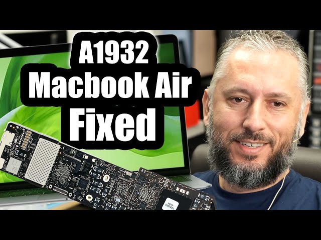 A1932 Macbook Air Died after Pop sound - What went wrong?. No power Repair.