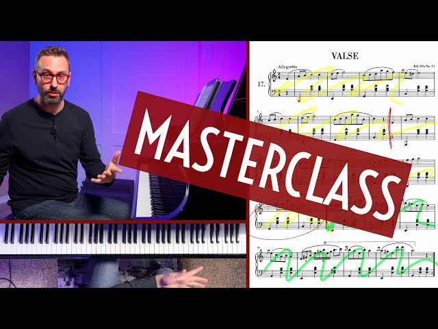 How to Play Chopin's Waltz in a minor B. 150 | Masterclass