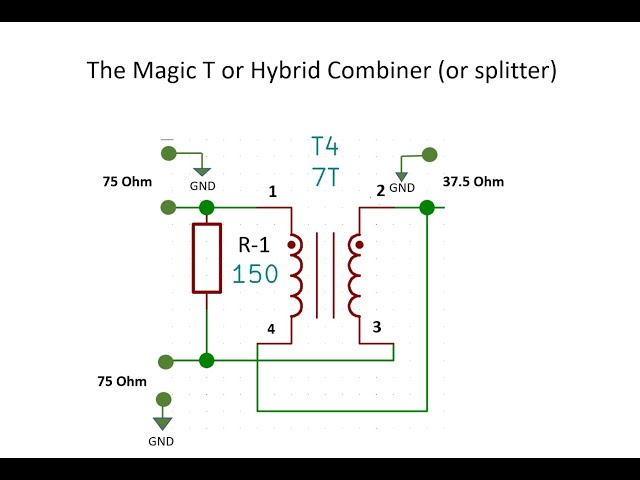 How-to: The Magic-T, or hybrid combiner