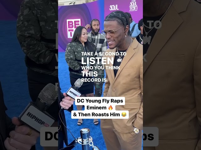 DC Young Fly Raps Eminem 🔥 And Then Roasts Him 😂