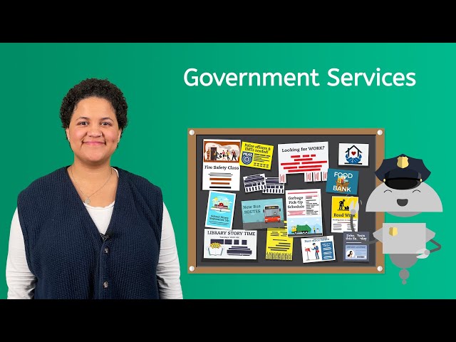 Government Services - Exploring Social Studies for Kids!