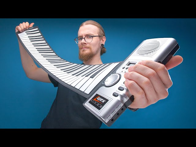 Roll Up Flexible Piano Keyboard | LOOTd Unboxing