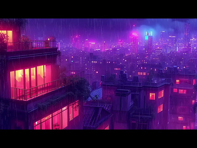🌧️ Soothing Rain and Lofi Beats: Unleashing Mindful Chill 🎧 hip hop beats to relax/study to