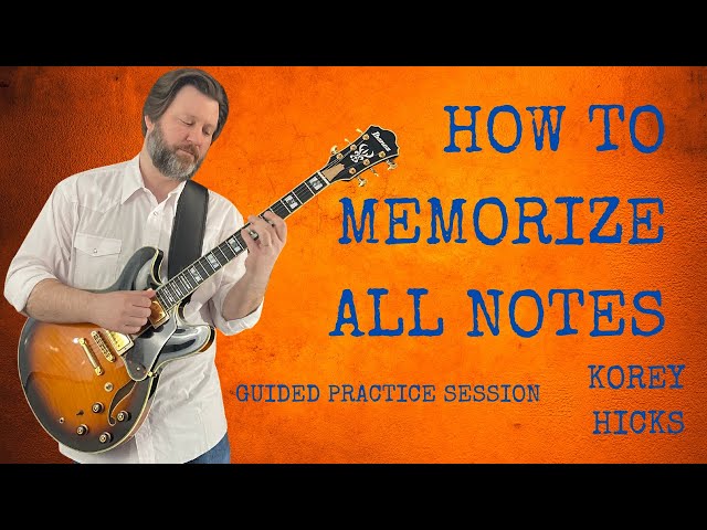 How To Memorize All Notes on Guitar | Note Recognition Exercises that Will Transform Your Playing