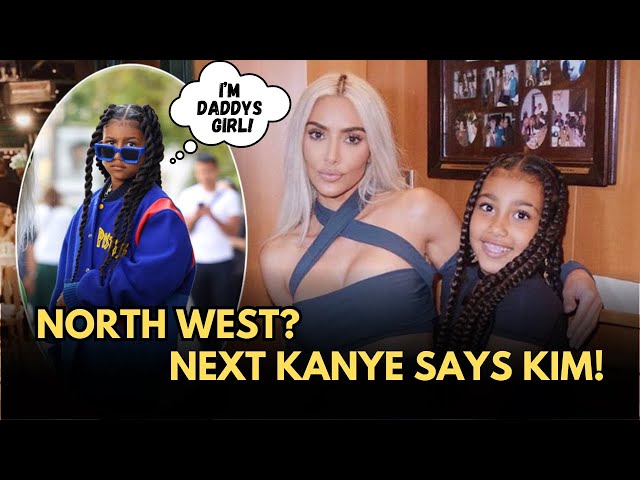 Kim Kardashian's Family Revelation : North's Surprise! #kardashian #kanye