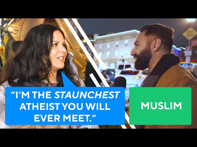 MUSLIM CHALLENGES ATHEISTS IN PUBLIC | “GOD EXISTS: PROVE ME WRONG.” (PART II)