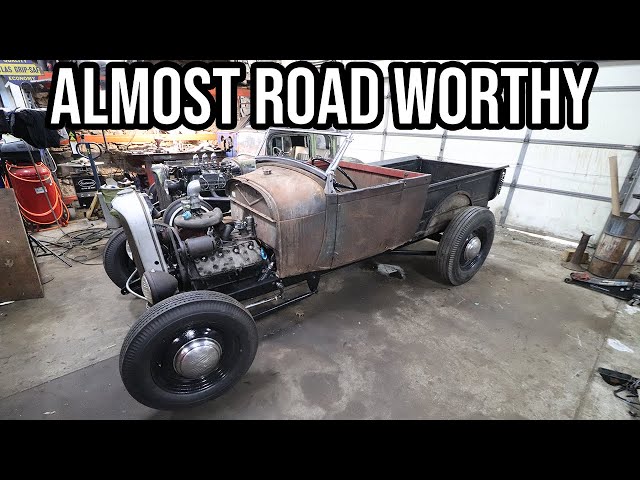 1928 Ford Roadster Pick Up Is Back Together And Better Then Ever!!!