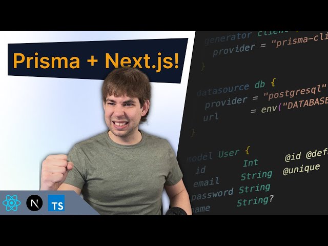 How to set up Prisma with Next.js and Postgres!