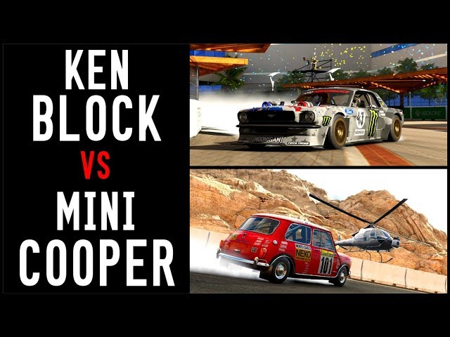 Forza 7 - KEN BLOCK vs MINI COOPER!! Epic Drift Battle