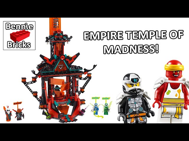 Lego Ninjago EMPIRE TEMPLE OF MADNESS REVIEW 71712