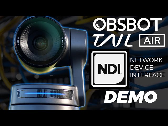 🎇OBS Tail Air - NDI Demo 🎇