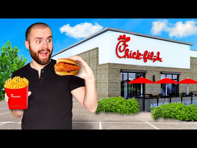 I Only Ate Chick-fil-A For 24 HOURS CHALLENGE!